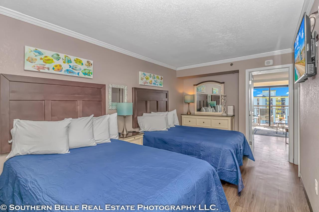 Ocean View Double Suite With Beautiful Decor And Accents Caravelle Resort 1504 Sleeps 6 Guests Myrtle Beach Bagian luar foto